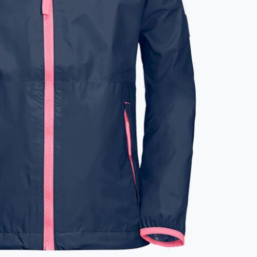 Dětská nepromokavá bunda Jack Wolfskin Rainy Days tmavě modrá 1604815_1024
