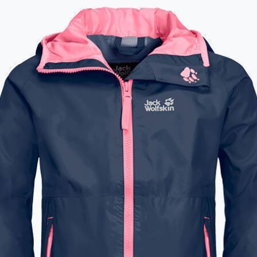 Dětská nepromokavá bunda Jack Wolfskin Rainy Days tmavě modrá 1604815_1024