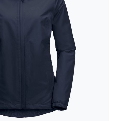 Dámská nepromokavá bunda Jack Wolfskin Stormy Point tmavě modrá 1111201_1910