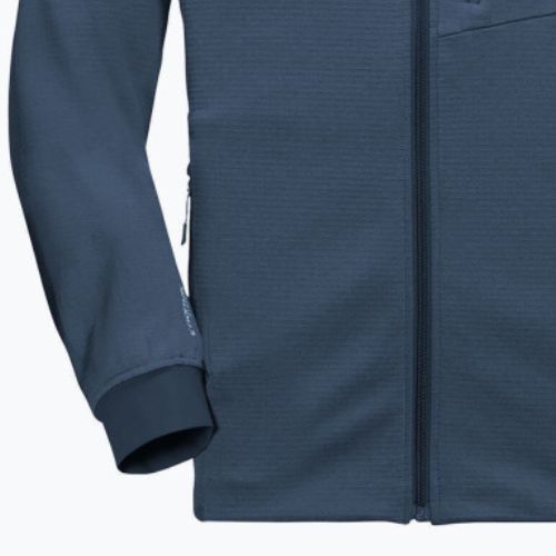 Pánská fleece mikina Jack Wolfskin Hydro Grid tmavě modrá 1710001_1383