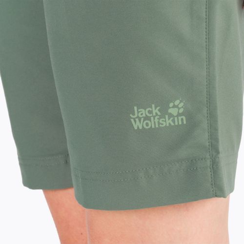 Dámské trekové šortky Jack Wolfskin Activate Track zelené 1503703_4311