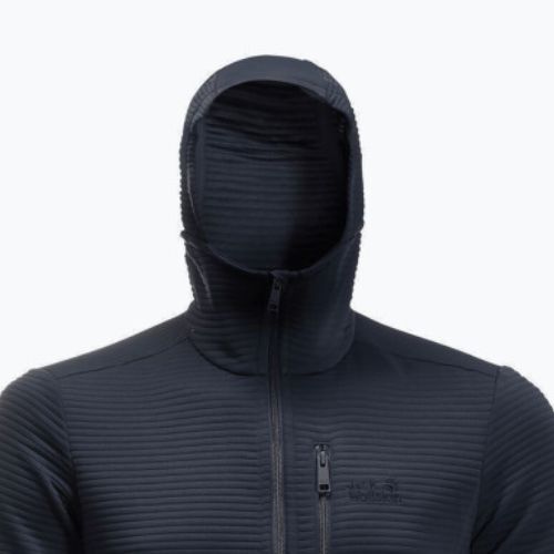 Pánská fleece mikina Jack Wolfskin Modesto tmavě modrá 1706492_1010