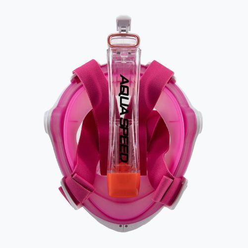 Dámská celoobličejová maska pro šnorchlování AQUA-SPEED Spectra 2.0 pink 247