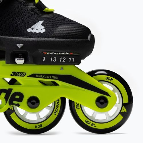 Rollerblade Microblade dětské kolečkové brusle černo-žluté 7101700215