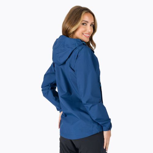 Dámská nepromokavá bunda Rab Downpour Eco modrá QWG-83-NB-08