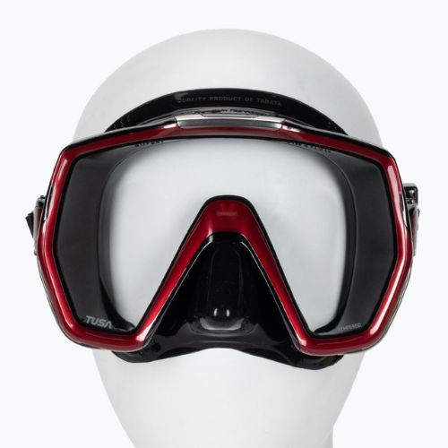 TUSA Freedom Hd Mask černá/červená M-1001