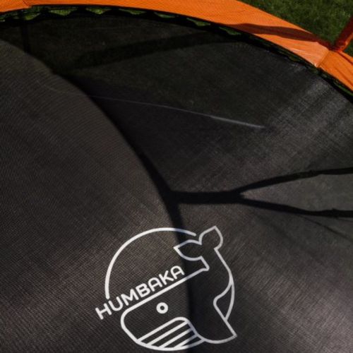 HUMBAKA Super 244 cm Oranžové trampolíny Super-8'