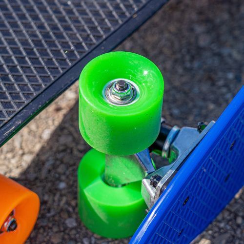 Humbaka dětský skateboard flip modrý HT-891579