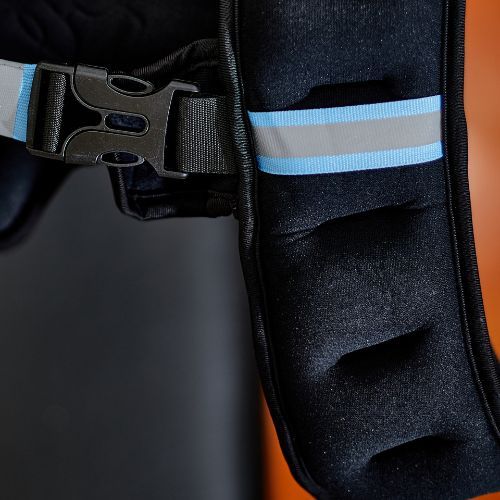 Zátěžová tréninková vesta XTREXO černá WV-05