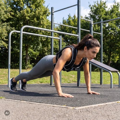 Zátěžová tréninková vesta XTREXO černá WV-05