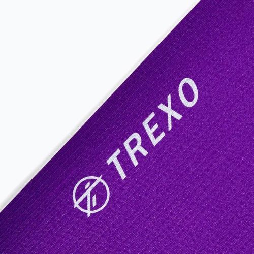 TREXO PVC 6 mm podložka na jógu fialová YM-P01F