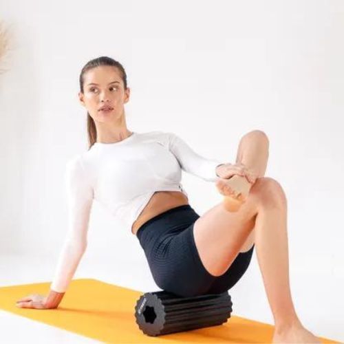 XTREXO EPP masážní váleček černý MR-EP01B