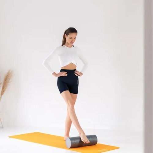 Masážní váleček XTREXO EVA šedý MR-EV02Z