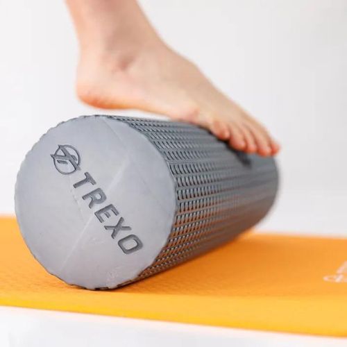 Masážní váleček TREXO EVA šedý MR-EV03G