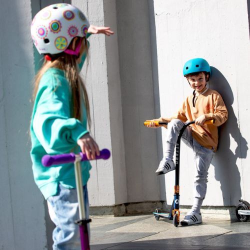 Dětská freestylová koloběžka ATTABO EVO 1.0 modrá ATB-ST05