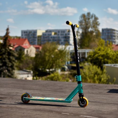 Dětská freestylová koloběžka ATTABO EVO 1.0 zelená ATB-ST05