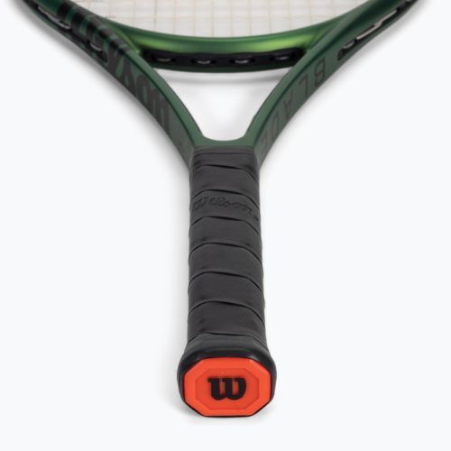 Dětská tenisová raketa Wilson Blade 25 V8.0 černo-zelená WR079310U