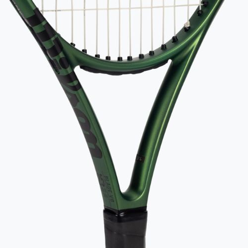 Dětská tenisová raketa Wilson Blade 25 V8.0 černo-zelená WR079310U