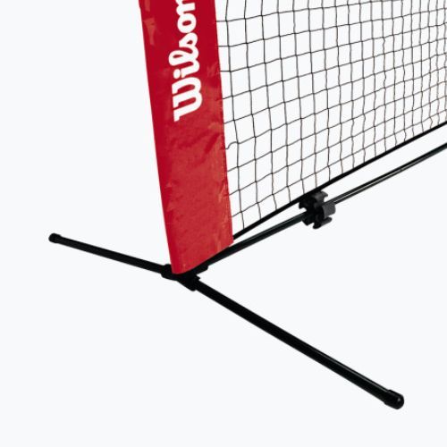 Tenisová síť Wilson Starter Ez Tennis Net 6.1 m černá/červená