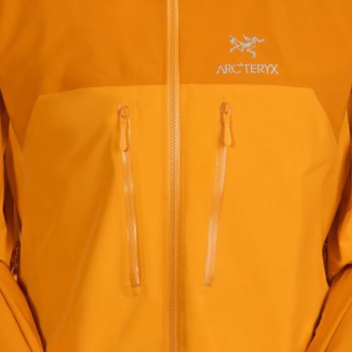 Pánská nepromokavá bunda Arcteryx Alpha AR oranžová 25434