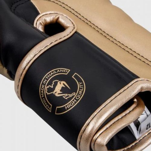 Pánské boxerské rukavice Venum Elite černo-zlaté VENUM-1392