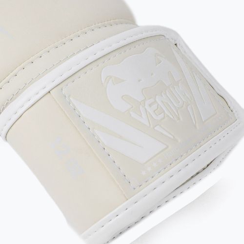 Boxerské rukavice Venum Elite bílé 0984