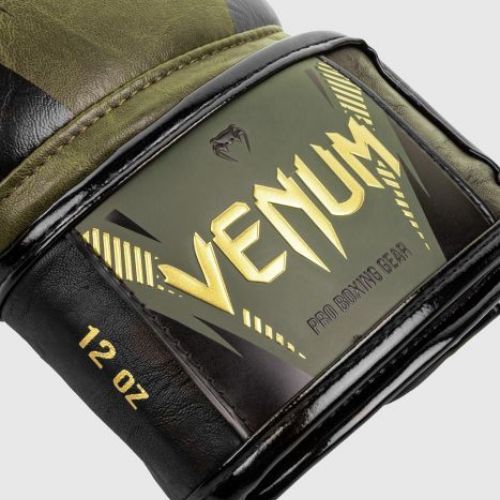 Boxerské rukavice Venum Impact zelené 03284-230-10OZ