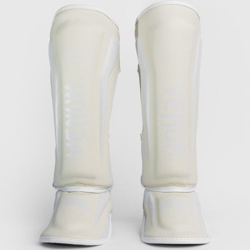 Venum Elite Standup Shinguards bílé VENUM-1394