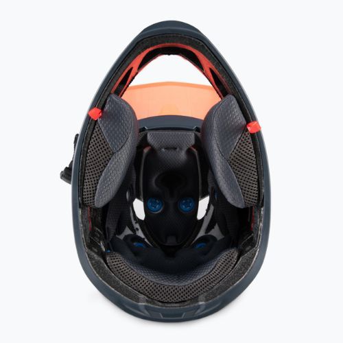 Cyklistická přilba Leatt MTB 4.0 Gravity V22 oranžová/černá 1022070512