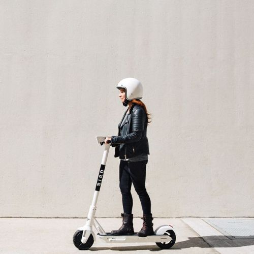 Bird One 9" elektrický skútr bílý BI-60254