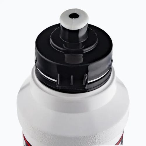 Dětská cyklistická láhev s držákem Polisport Race+ 300 ml white/red