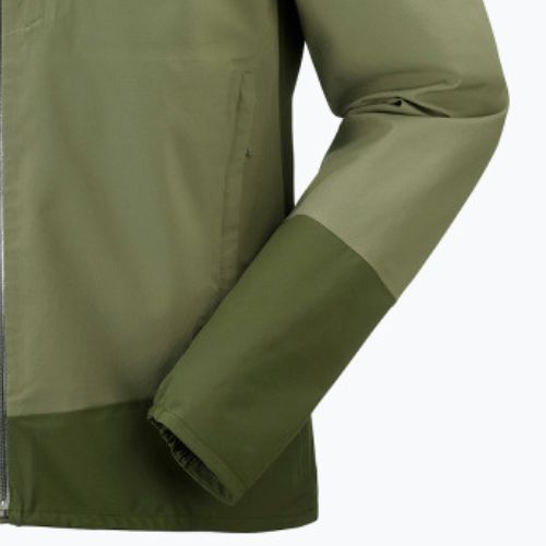 Pánská nepromokavá bunda Salomon Outrack 2.5L zelená LC1703400