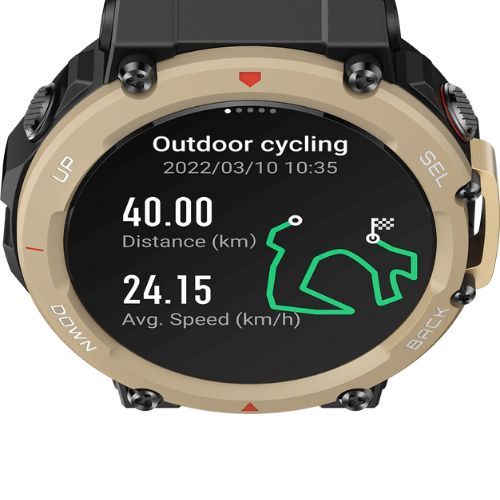 Hodinky Amazfit T-Rex 2 astro black/gold A2170