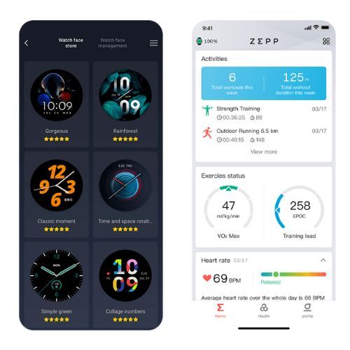 Hodinky Amazfit T-Rex 2 astro black/gold A2170