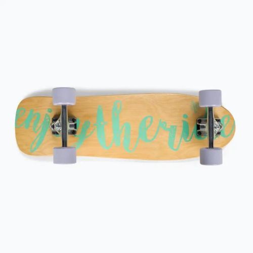Cruiser skateboard Fish Skateboards 28" Enjoy Purple beige CR-ENJ-SIL-PUR