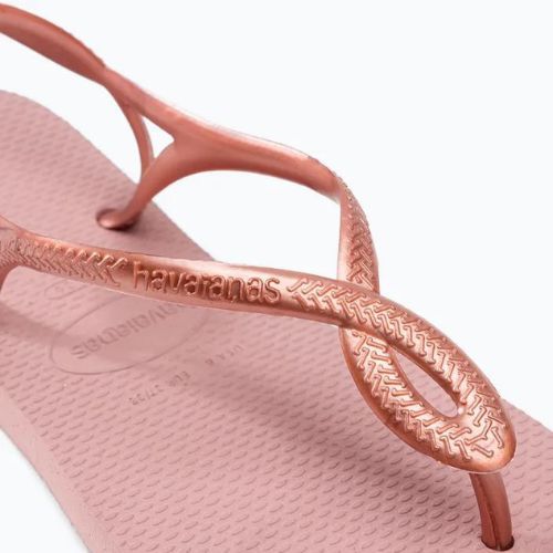 Dámské žabky Havaianas Luna pink H4129697