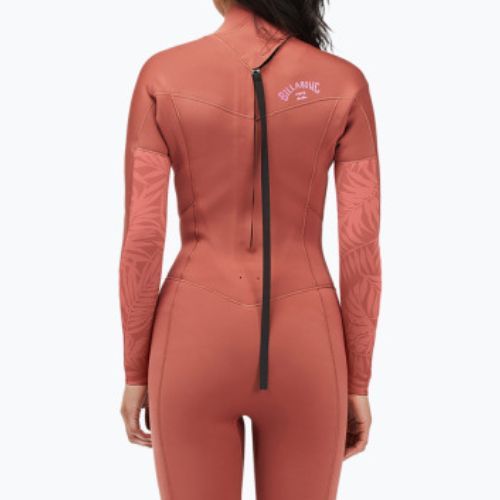 Dámský neopren Billabong 4/3 Synergy BZ Full red