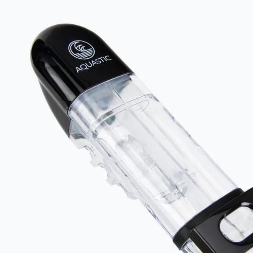 Šnorchlovací set AQUASTIC Maska + Šnorchl černý SMFK-01SC