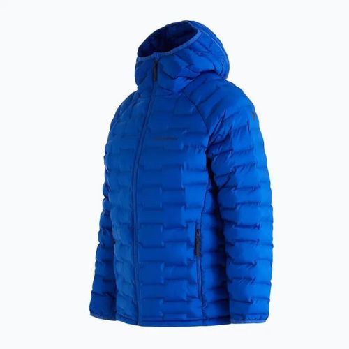 Pánská péřová bunda Peak Performance Argon Light Hood modrá G77868090