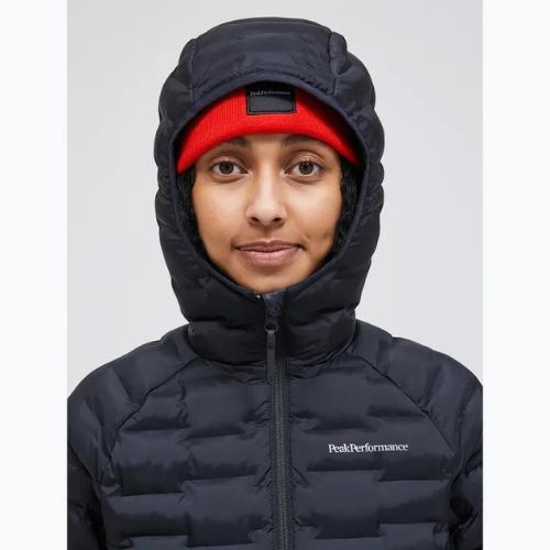 Dámská péřová bunda Peak Performance Argon Light Hood černá G77865040