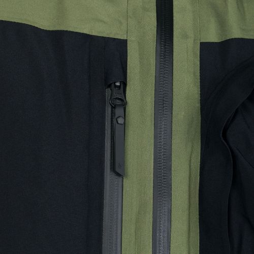 Pánská lyžařská bunda Peak Performance Gravity 2L GoreTex zeleno-černá G78252020