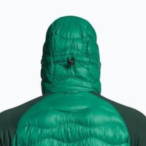 Pánská bunda Peak Performance Helium Down Hybrid Hood Jacket Green G77855130