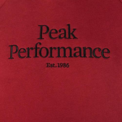 Pánská trekingová mikina Peak Performance Original Hood červená G77756330