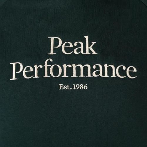 Pánská trekingová mikina Peak Performance Original Hood zelená G77756250