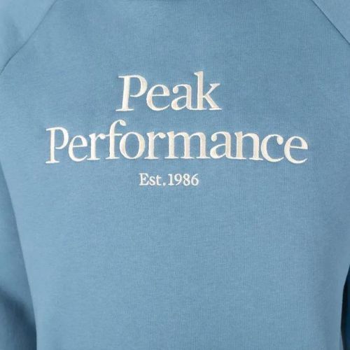 Pánská trekingová mikina Peak Performance Original Hood modrá G77756260