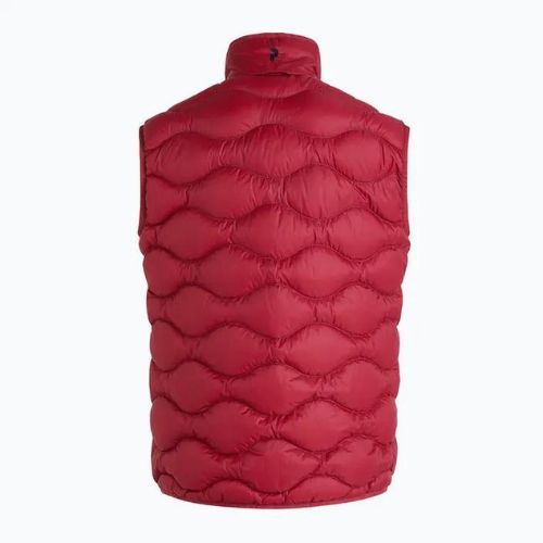Pánská péřová vesta Peak Performance Helium Down Vest Red G77857050