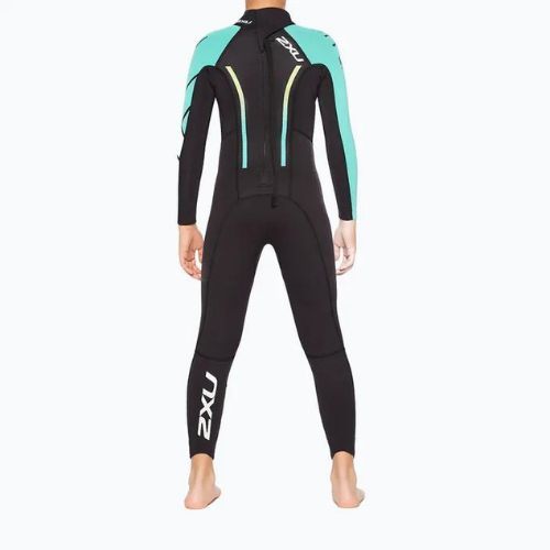 Dětský triatlonový neopren  2XU Propel black/oasis