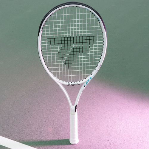 Dětská tenisová raketa Tecnifibre Tempo 25 bílá 14TEMP252E