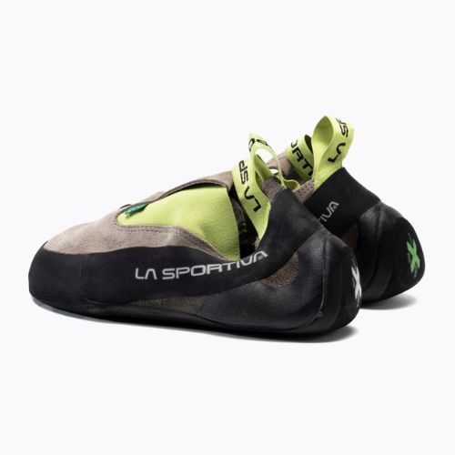 Lezecká obuv La Sportiva Cobra Eco hnědá a zelená 20O804705