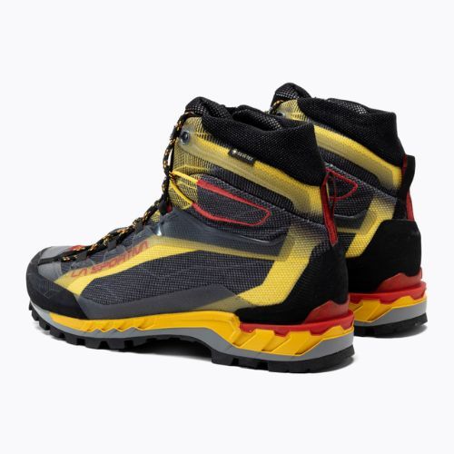 Pánské vysokohorské boty La Sportiva Trango Tech GTX grey-yellow 21G999100